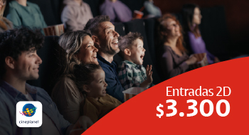 Cineplanet Entradas 2D $3.300